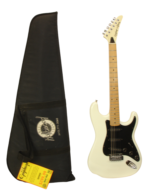 Vintage Epiphone S-310 Electric Guitar, Ivory - Previously