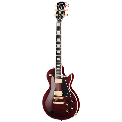 ギター Gibson Les Paul Custom Wine Red Gibson Les Paul Custom 70s Electric Guitar, Wine Red with Case