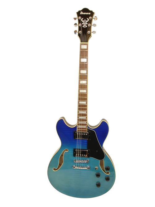 Ibanez Artcore AS73FM Semi-hollow Electric Guitar, Azure Blue
