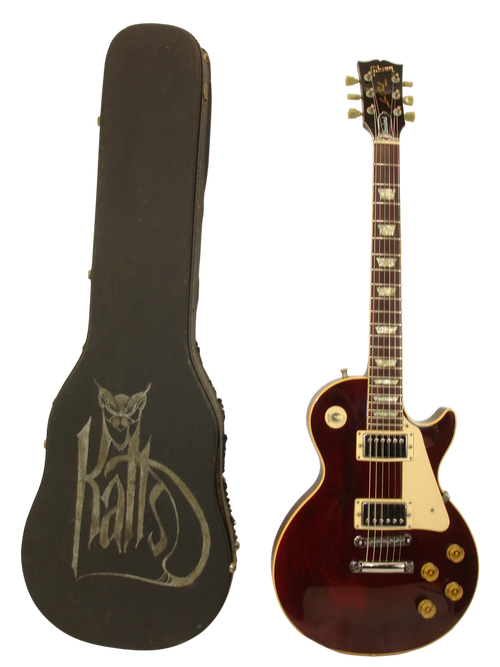ギター Gibson Les Paul Standard 1988 1988 Gibson Les Paul Standard Electric Guitar, Wine Red w