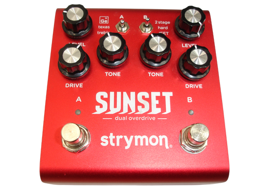 Strymon Sunset Dual Overdrive Guitar Effect Pedal - Previously