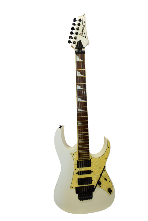 2006 Ibanez RG350DX Electric Guitar, White - Previously Owned