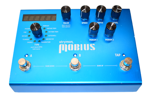 Strymon Mobius Multidimensional Modulation Guitar Effects Pedal