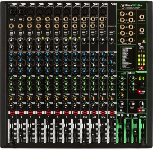 Mackie ProFX16v3 16-channel Mixer with USB and Effects - Bill's Music