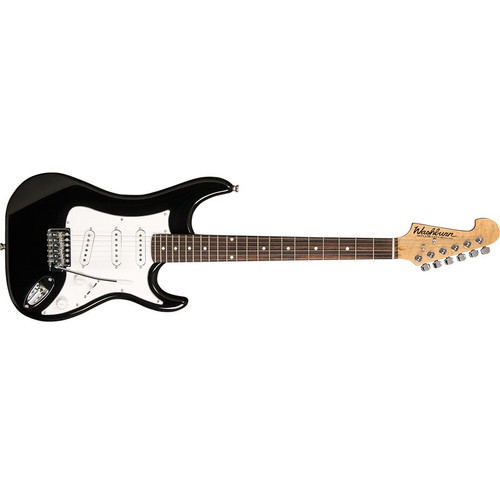 Washburn Sonamaster S1 S1BAU Double Cut Solid Body Black Finish