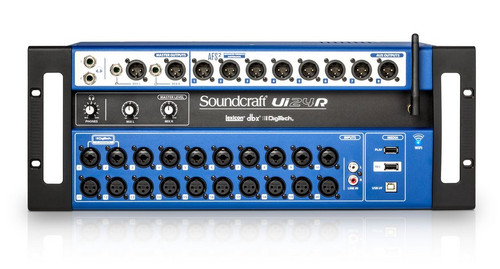 Soundcraft Ui24R Wi-Fi PAデジタルミキサー【美品】 Soundcraft UI24R 24-Channel Rackmount Digital Mixer, with WiFi