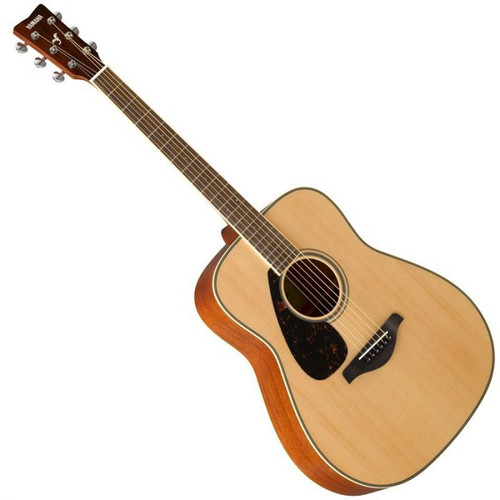 Yamaha FG820 Dreadnought Left-handed Acoustic Guitar - Natural