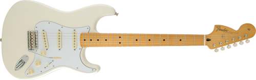 Fender Jimi Hendrix Strat, Maple Fingerboard, Olympic White w/ Gig
