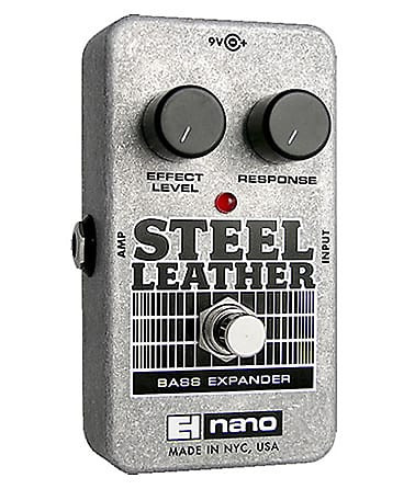 Electro-Harmonix Steel Leather ベースエフェクター Electro-Harmonix STEEL LEATHER Attack Expander for Bass Guitar