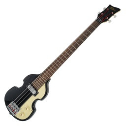 ファッション通販 Hofner Shorty Violin Bass Guitar, Black w/ Gigbag - Bill's Music ベース