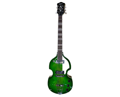 Hofner Ignition PRO Violin Guitar, Green - Bill's Music