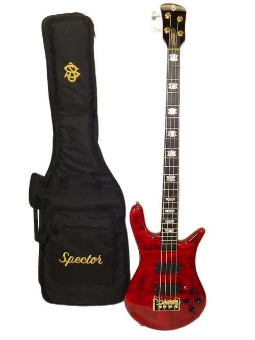 ☆Basco☆ロキドレス（3）レッド☆ Spector Euro 4 LT - Rudy Sarzo Signature, Scarlett Red Gloss