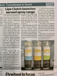 Lipe Clutch launches aerosol spray range