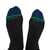 Energizing Mid Calf Crew Sock Shoes Sizes 9 - 12.5