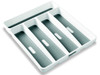 madesmart 5 Compartment Cutlery Tray - White