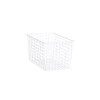 elfa Drawer System 35 Wire Drawer 3 Runner - White