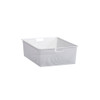 elfa Drawer System 45 Mesh Drawer 2 Runner - White
