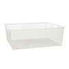 elfa Drawer System 45 Mesh Drawer 2 Runner - White