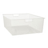 elfa Drawer System 45 Mesh Drawer 2 Runner - White