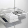 elfa 40 Gliding Mesh Drawer Kit 4 Pack - White