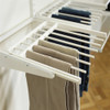 elfa 40 Gliding Pant Rack 6 Prong W449mm - White