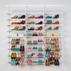 elfa 40 Gliding Shoe Rack W448mm x H96mm - White
