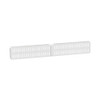 elfa Utility Door Pegboard W459mm x D67mm - White