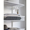 elfa 40 Wire Shelf Basket 607mm Width - White