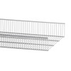 elfa 40 Wire Shelf Basket 450mm Width - Platinum