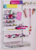 elfa Utility Pegboard Tall Box Clear