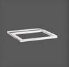 elfa White / White Decor Gliding Drawer Frame