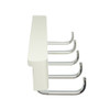 elfa White Bracket with 5 Hooks
