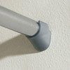 Elfa White Wall-to-Wall Rod Holder (Pair)