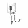 EvoVac Suction Bathroom Double Utility Hook - Chrome