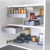 Joseph Joseph CupboardStore Compact 3-Tiered Shelf Organiser with Drawer
