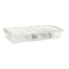 Howards Easi Store 6 Compartment Shoe Underbed Box With Wheels