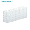 Like-it Bricks Stackable Ventilated Drawer Organiser W7 x D28 x H12.5cm - Frosted