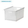 Like-It Stackable Multipurpose Basket Medium - White