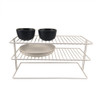Howards Wire 2-Tier Cabinet Shelf - White