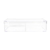 Howards Stackable Organiser 2 Compartments Deep - Clear