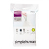simplehuman Bin Liner 30L Code G - 20 Pack