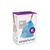 simplehuman Bin Liner 35-45L Code K - 60 Pack