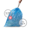 simplehuman Bin Liner 16-18L Code V - 60 Pack