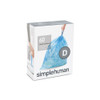simplehuman Bin Recycling Liner 20L Code D - 60 Pack