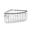 iDesign Stainless Steel Suction Corner Basket
