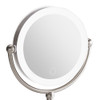 Signature Collection LED 5x/1x Magnification Makeup Mirror - Nickel