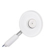 White Magic Turbo Spin Mop Replacement Handle and Head