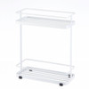 Yamazaki Two-Tier Tower Shower Caddy Rack- White