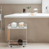 Yamazaki Two-Tier Tower Shower Caddy Rack- White