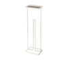 Yamazaki Toilet Roll Holder & Stand - White